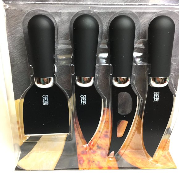 Taylor's Eye Witness Brooklyn 4pc Cheese Knife set NWT NOS - Picture 11 of 12